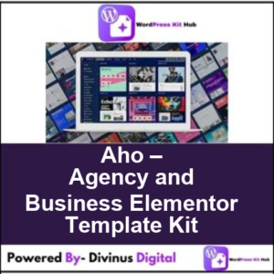 Aho – Agency and Business Elementor Template Kit
