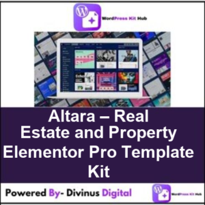 Altara – Real Estate and Property Elementor Pro Template Kit