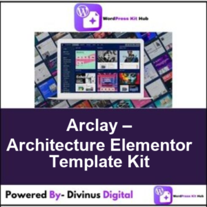 Arclay – Architecture Elementor Template Kit