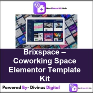 Brixspace – Coworking Space Elementor Template Kit