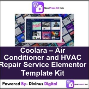 Coolara – Air Conditioner and HVAC Repair Service Elementor Template Kit