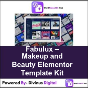 Fabulux – Makeup and Beauty Elementor Template Kit