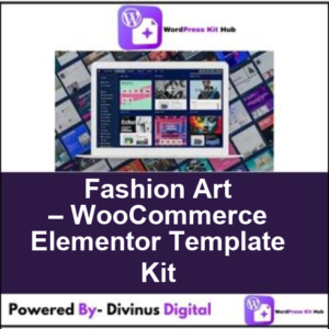 Fashion Art – WooCommerce Elementor Template Kit