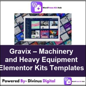 Gravix – Machinery and Heavy Equipment Elementor Kits Templates