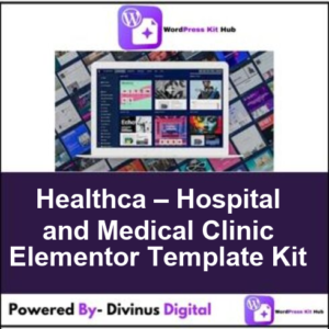 Healthca – Hospital and Medical Clinic Elementor Template Kit