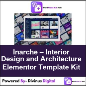 Inarche – Interior Design and Architecture Elementor Template Kit