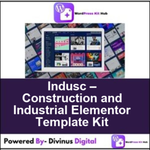Indusc – Construction and Industrial Elementor Template Kit