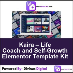 Kaira – Life Coach and Self-Growth Elementor Template Kit