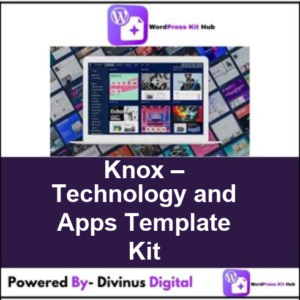 Knox – Technology and Apps Template Kit