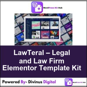 LawTeral – Legal and Law Firm Elementor Template Kit
