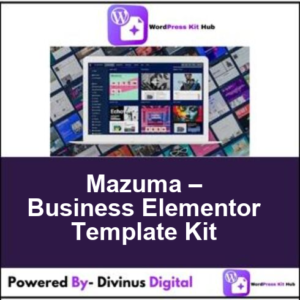 Mazuma – Business Elementor Template Kit