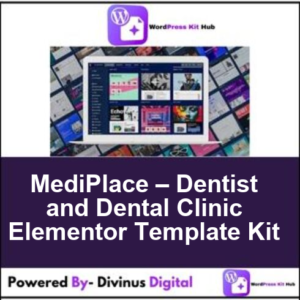 MediPlace – Dentist and Dental Clinic Elementor Template Kit