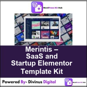 Merintis – SaaS and Startup Elementor Template Kit