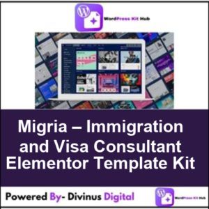 Migria – Immigration and Visa Consultant Elementor Template Kit