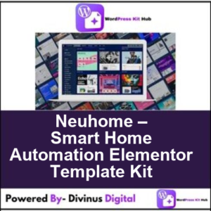 Neuhome – Smart Home Automation Elementor Template Kit