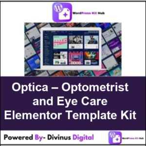 Optica – Optometrist and Eye Care Elementor Template Kit
