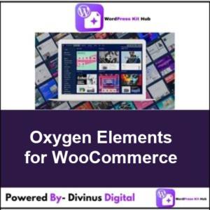 Oxygen Elements for WooCommerce