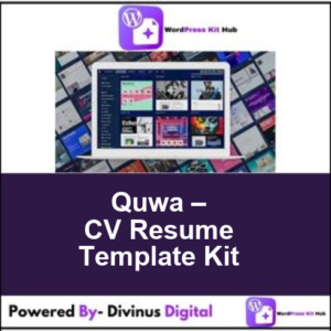 Quwa – CV Resume Template Kit