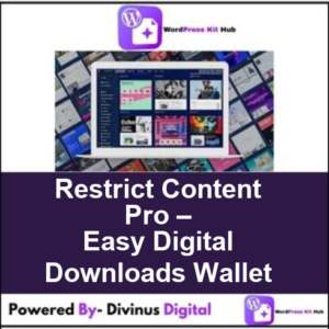Restrict Content Pro – Easy Digital Downloads Wallet