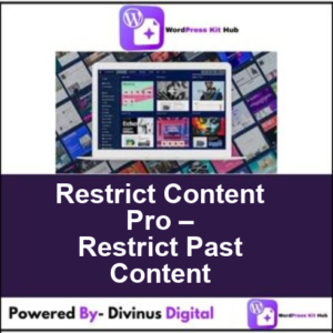 Restrict Content Pro – Restrict Past Content
