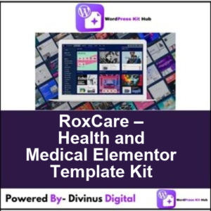RoxCare – Health and Medical Elementor Template Kit