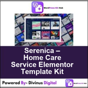 Serenica – Home Care Service Elementor Template Kit