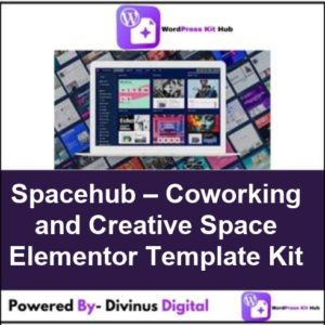 Spacehub – Coworking and Creative Space Elementor Template Kit