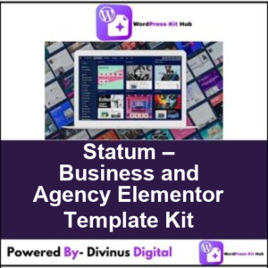 Statum – Business and Agency Elementor Template Kit
