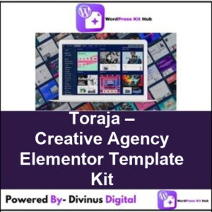 Toraja – Creative Agency Elementor Template Kit