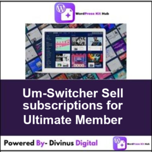 Um-Switcher  Sell subscriptions for Ultimate Member