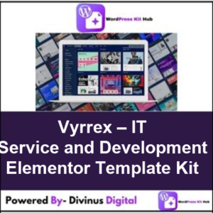 Vyrrex – IT Service and Development Elementor Template Kit