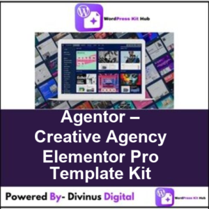 Agentor – Creative Agency Elementor Pro Template Kit