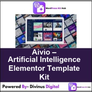 Aivio – Artificial Intelligence Elementor Template Kit
