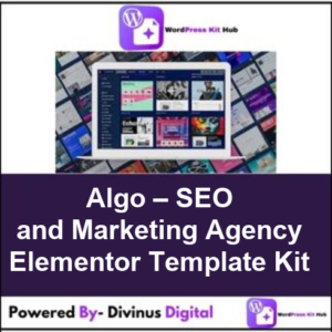 Algo – SEO and Marketing Agency Elementor Template Kit