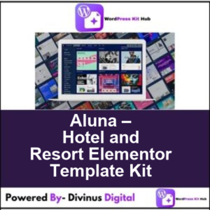 Aluna – Hotel and Resort Elementor Template Kit