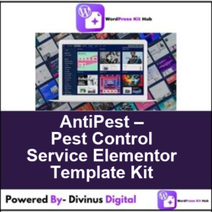 AntiPest – Pest Control Service Elementor Template Kit