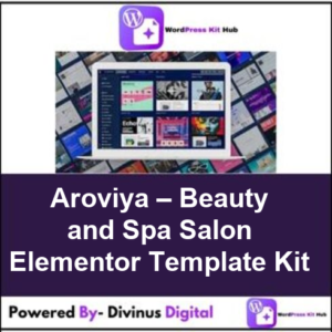 Aroviya – Beauty and Spa Salon Elementor Template Kit