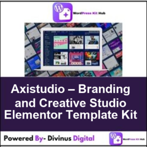 Axistudio – Branding and Creative Studio Elementor Template Kit