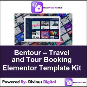 Bentour – Travel and Tour Booking Elementor Template Kit