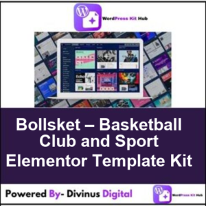 Bollsket – Basketball Club and Sport Elementor Template Kit