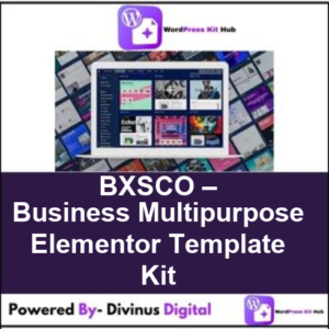 BXSCO – Business Multipurpose Elementor Template Kit