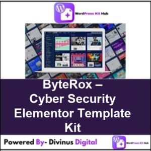 ByteRox – Cyber Security Elementor Template Kit