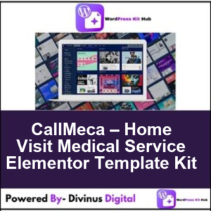 CallMeca – Home Visit Medical Service Elementor Template Kit
