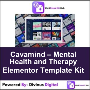 Cavamind – Mental Health and Therapy Elementor Template Kit