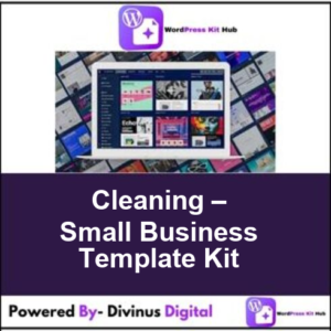 Cleaning – Small Business Template Kit