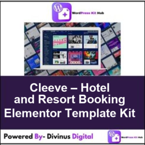 Cleeve – Hotel and Resort Booking Elementor Template Kit