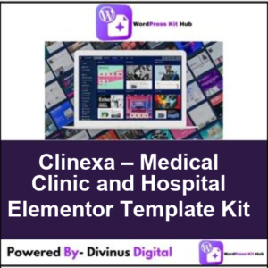 Clinexa – Medical Clinic and Hospital Elementor Template Kit