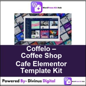 Coffelo – Coffee Shop Cafe Elementor Template Kit