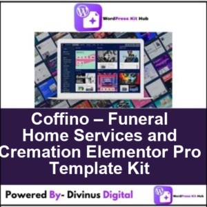 Coffino – Funeral Home Services and Cremation Elementor Pro Template Kit