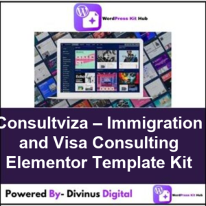 Consultviza – Immigration and Visa Consulting Elementor Template Kit